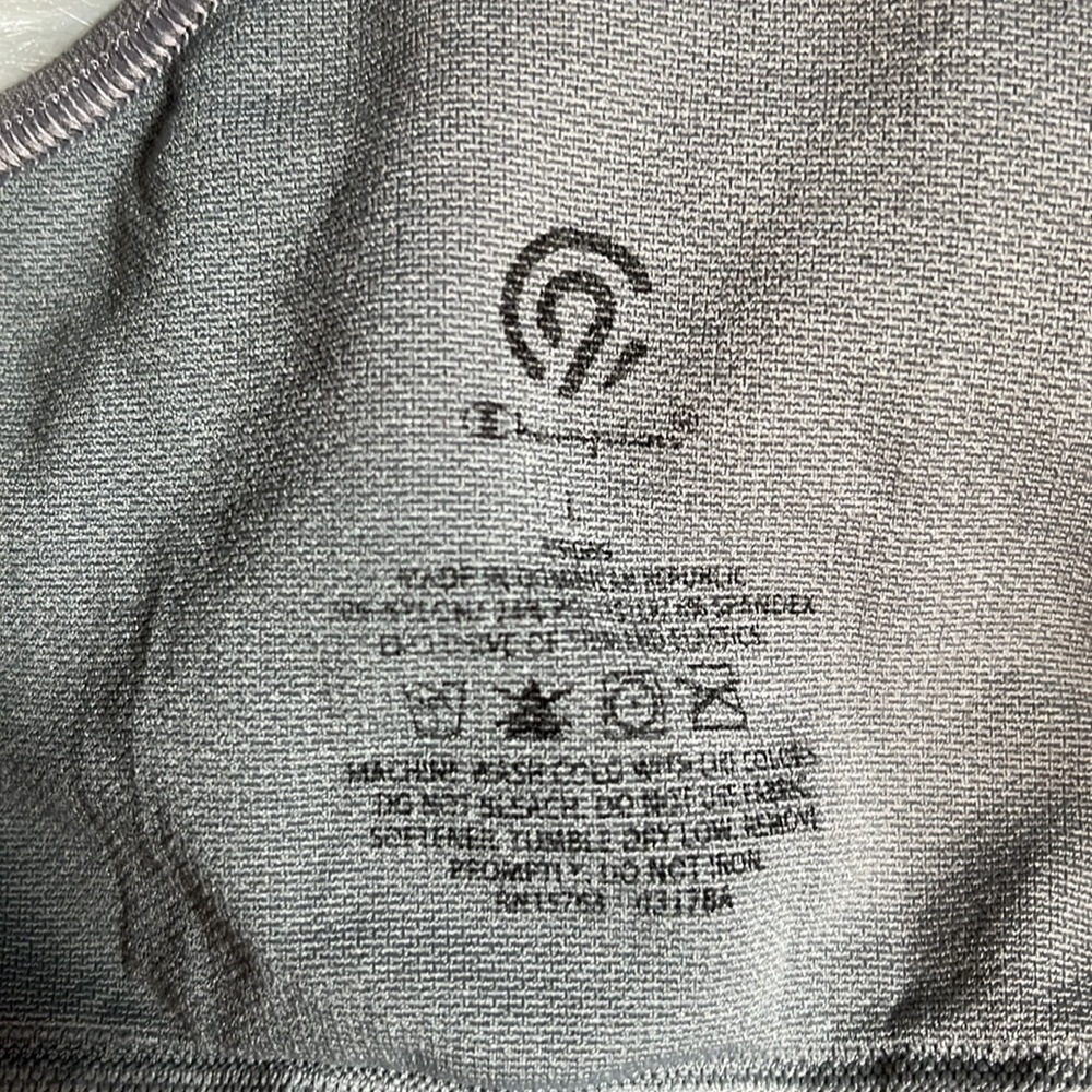 𝅺CHAMPION Gray Athletic Sports Bra - Picture 10 of 10